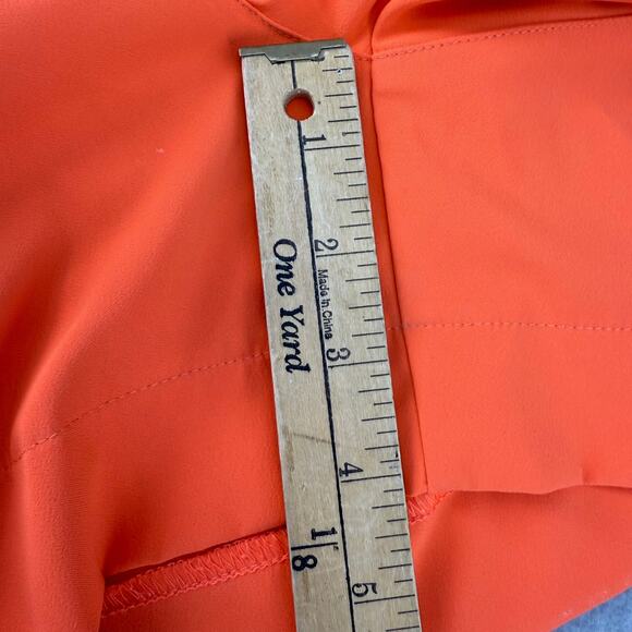 Nike Golf Shorts Women's Size 0 Orange Tour Performance Dri Fit Athleisure Sport - Picture 11 of 12